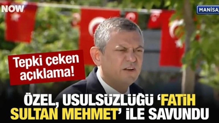 Özgür Özel, usulsüzlüğü