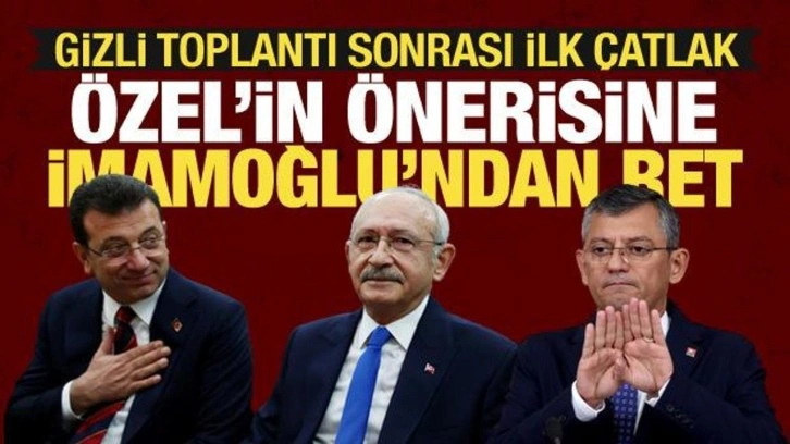 &Ouml;zg&uuml;r &Ouml;zel'den İmamoğlu'na pazarlık teklifi: Ben genel başkan olayım, sen aday ol