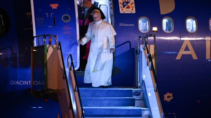 Papa Leo'nun uçağında Türkiye detayı: İnönü Stadı'na kadar uzanıyor