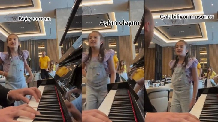 Piyanistten 'Aşkın Olayım'ı istedi, piyanist Fenerbahçe marşını çaldı