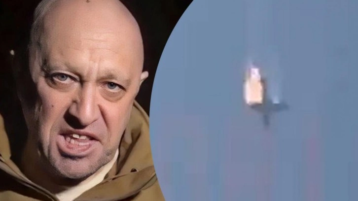 Prigozhin'in u&ccedil;ağı bombalı şarap sandığı ile d&uuml;ş&uuml;r&uuml;ld&uuml;