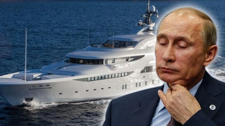 Putin'in l&uuml;ks yatının g&ouml;r&uuml;nt&uuml;leri sızdırıldı
