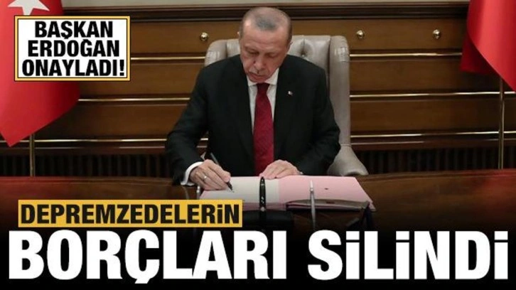 Resmi Gazete'de yayımlandı: Depremzedelerin elektrik ve doğal gaz bor&ccedil;ları silindi
