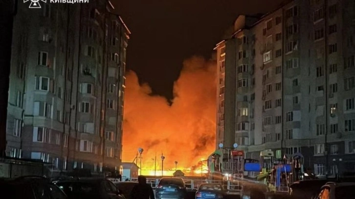 Rusya'dan Ukrayna'ya İHA ve füzelerle saldırı