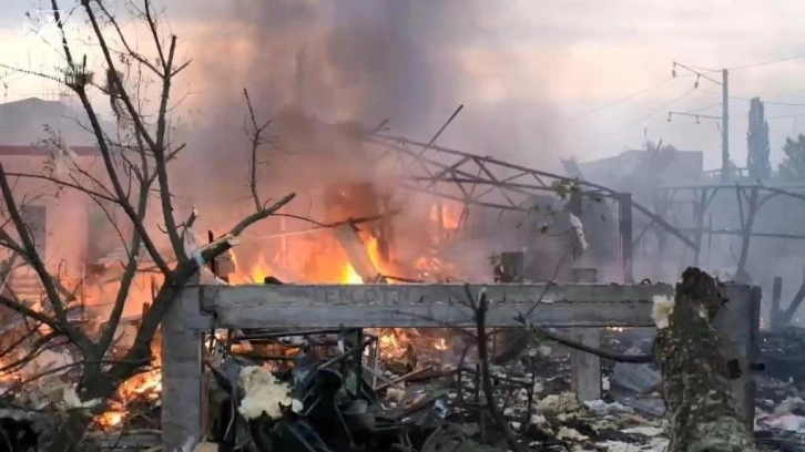 Rusya, Kiev&rsquo;i vurdu: 7 yaralı