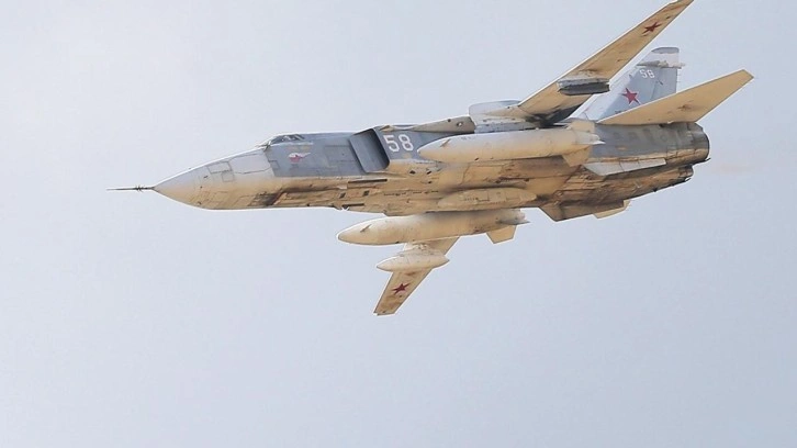 Rusya&rsquo;da Su-24 savaş u&ccedil;ağı d&uuml;şt&uuml;