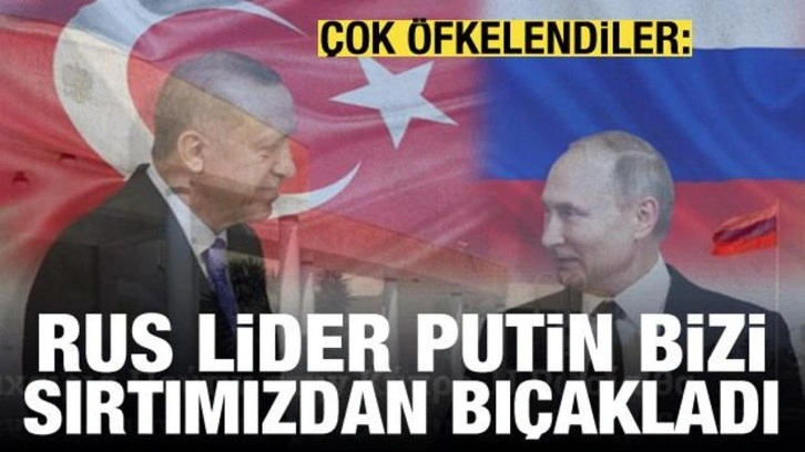 Rusya'nın KKTC kararına sinirlendiler: Putin bizi sırtımızdan bı&ccedil;akladı