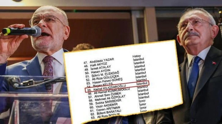 Saadet'in peşine takıldığı aday bu... İşte Kılı&ccedil;daroğlu&rsquo;nun &lsquo;Erbakan&rsquo;a zindan&rsquo; imzası