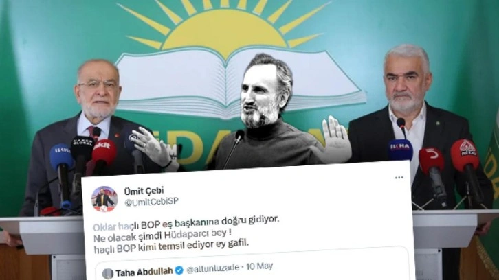Saadet'ten H&Uuml;DAPAR'a ağır hakaret!