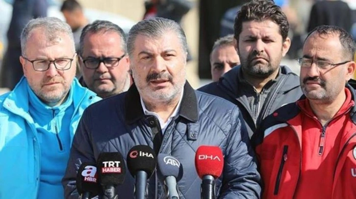 Sağlık Bakanı Koca: Hatay'da salgın s&ouml;z konusu değil, ancak bu 3 şartı sağlamamız gerekir