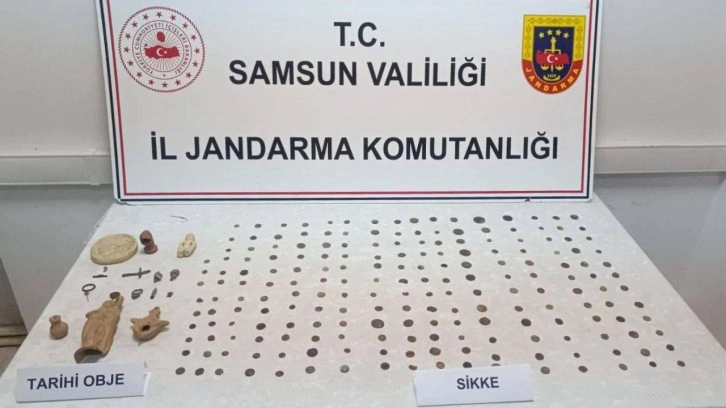 Samsun'da tarihi eser operasyonu