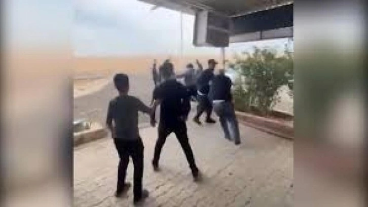 Şanlıurfa’da yediemin otoparkında tekme, tokat, sopa ve kemerli kavga