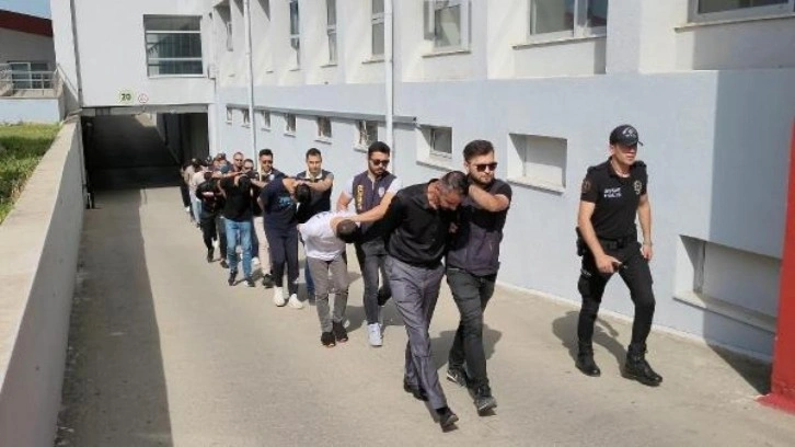 &lsquo;Sazan sarmalı&rsquo; ş&uuml;phelileri adliyede