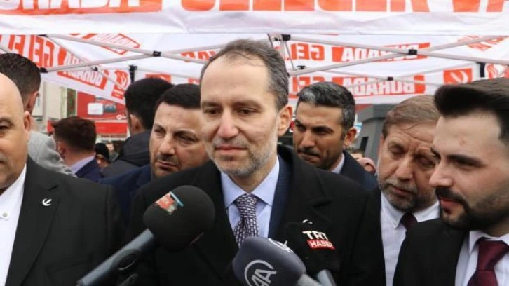 Se&ccedil;im ikinci tura kalırsa Yeniden Refah Partisi hangi safta yer alacak? Erbakan yanıtladı