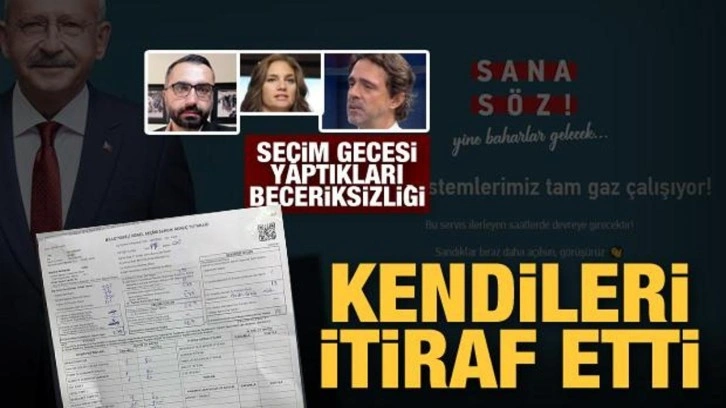 Se&ccedil;im verilerini CHP sistemine yanlış rakamla aktarmışlar! Beceriksizliği itiraf ettiler