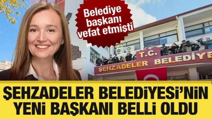 Şehzadeler'de yeni belediye başkanı belli oldu