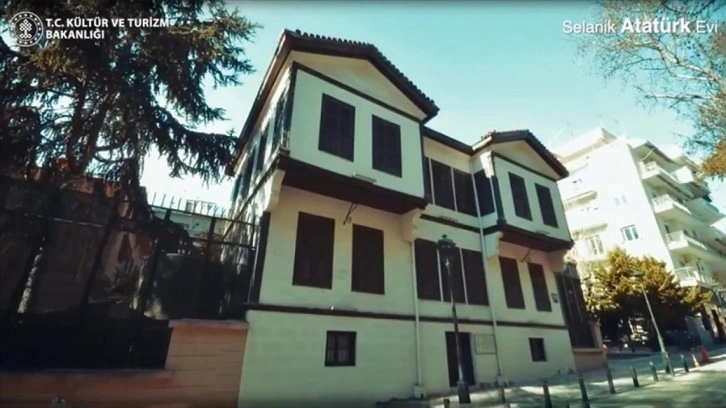 Selanik'teki Atatürk Evi yeniden ziyarete açılacak