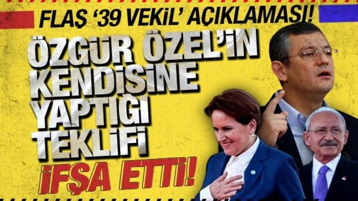 Sel&ccedil;uk &Ouml;zdağ, &Ouml;zg&uuml;r &Ouml;zel'in kendisine yaptığı teklifi ifşa etti!