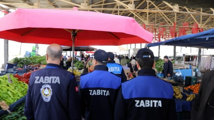 Semt Pazarlarında Zabıta Denetimi.