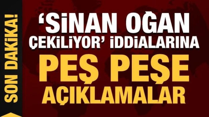 Sinan Oğan'dan '&ccedil;ekiliyor' iddialarına yalanlama!