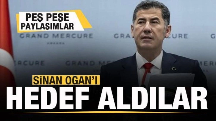 Sinan Oğan'ı hedef aldılar! Cem Yılmaz, Yılmaz &Ouml;zdil, Uğur D&uuml;ndar, Fatih Portakal...