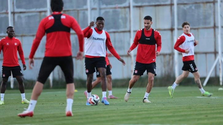Sivasspor’da Esenler Erokspor maçı hazırlıkları başladı