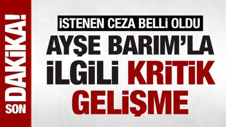 SON DAKİKA: Ayşe Barım hakkında düzenlenen Gezi Parkı iddianamesi kabul edildi