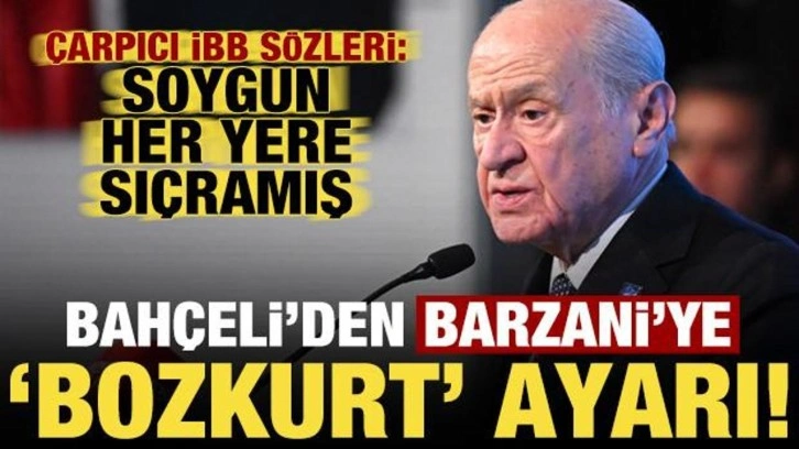 Son dakika: Bahçeli'den son dakika açıklamaları! Barzani'ye 'bozkurt' mesajı...