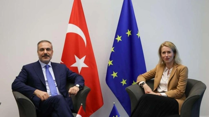 Son dakika: Bakan Fidan'dan kritik AB görüşmesi! Üst düzey isimle bir araya geldi
