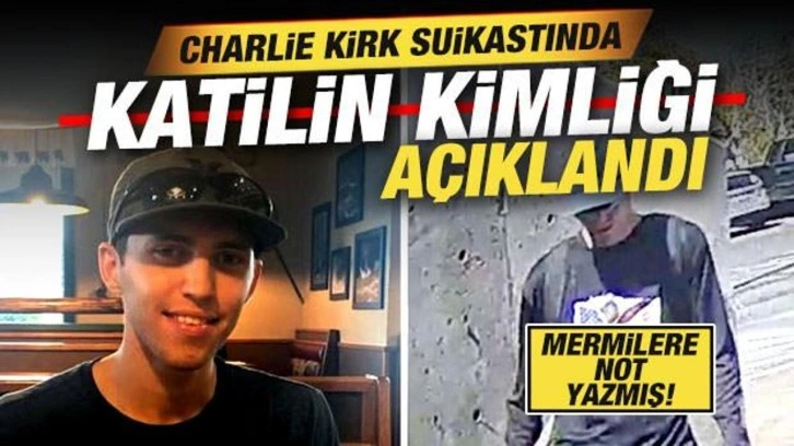 Son dakika: Charlie Kirk'in katilinin kimliği açıklandı! Mermilere not yazmış