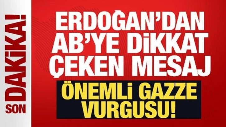 Son Dakika: Cumhurbaşkanı Erdoğan’dan 9 Mayıs Avrupa Günü mesajı