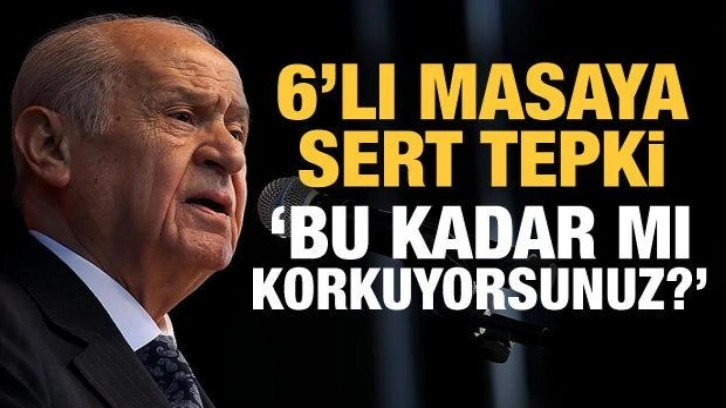 Son Dakika: Devlet Bah&ccedil;eli'den aday eleştirilerine sert yanıt: Bu kadar mı korkuyorsunuz!