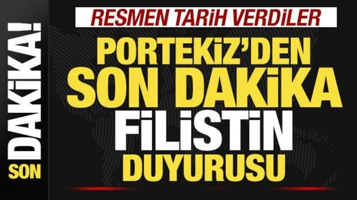 Son dakika: Tarih verdiler! Fransa ve Portekiz resmen Filistin Devleti'ni tanıyor