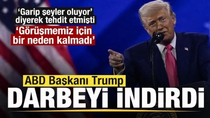 Son dakika: Trump, 'Garip şeyler oluyor' diyerek tehdit etmişti! Çin'e darbeyi indird