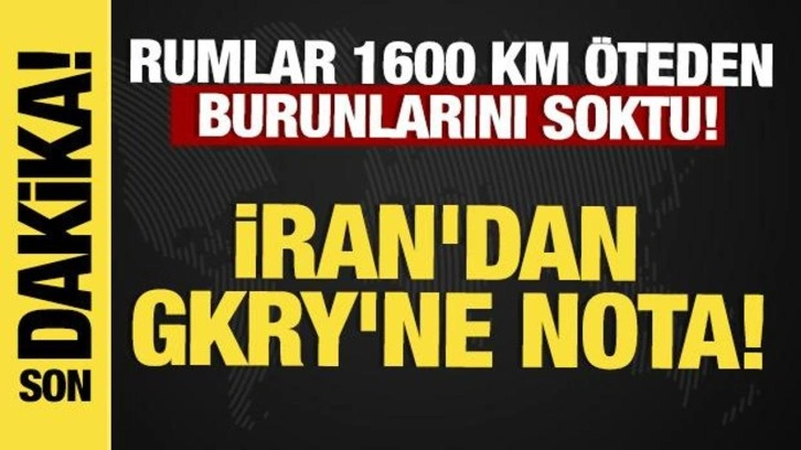 Son dakika.. İran'dan G&uuml;ney Kıbrıs Rum Y&ouml;netimi&rsquo;ne nota! B&uuml;y&uuml;kel&ccedil;iyi Bakanlığa &ccedil;ağırdı