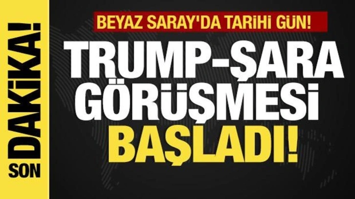 Son dakika... Beyaz Saray'da tarihi gün! ABD Şam'a Sezar yaptırımlarını durdurdu!