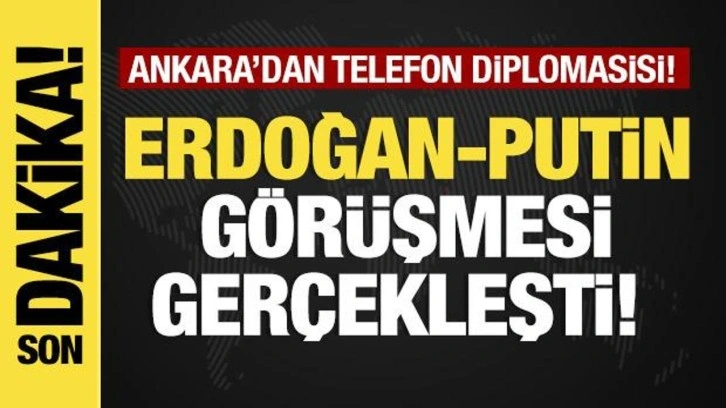 Son dakika... Erdoğan-Putin görüşmesi gerçekleşti!