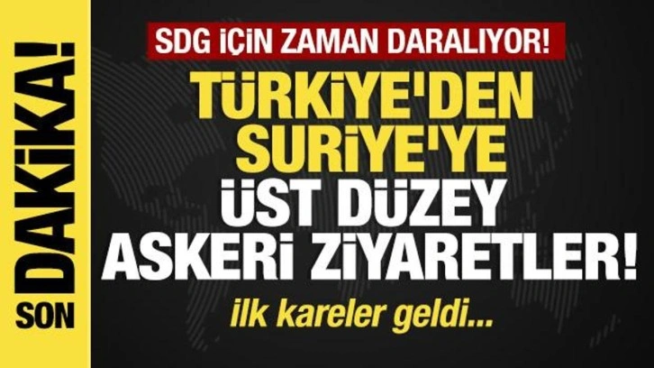 Son dakika... Şam'dan terör örgütüne gözdağı! Genelkurmay Başkanı Suriye'de!