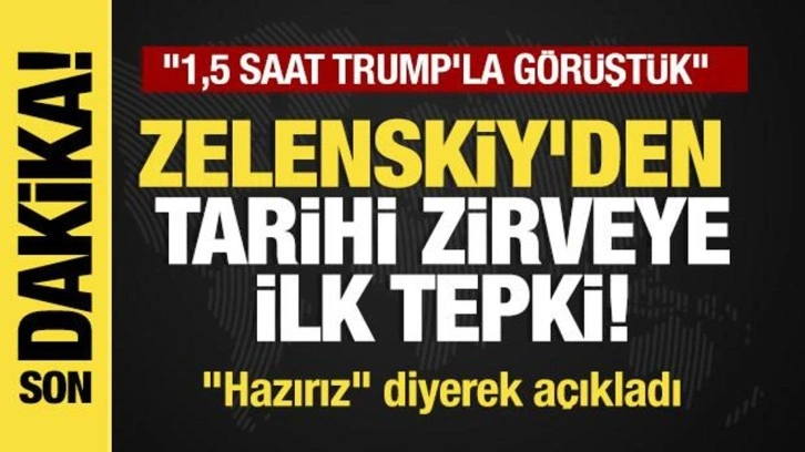 Son dakika... Zelenskiy, Trump ile görüşecek!