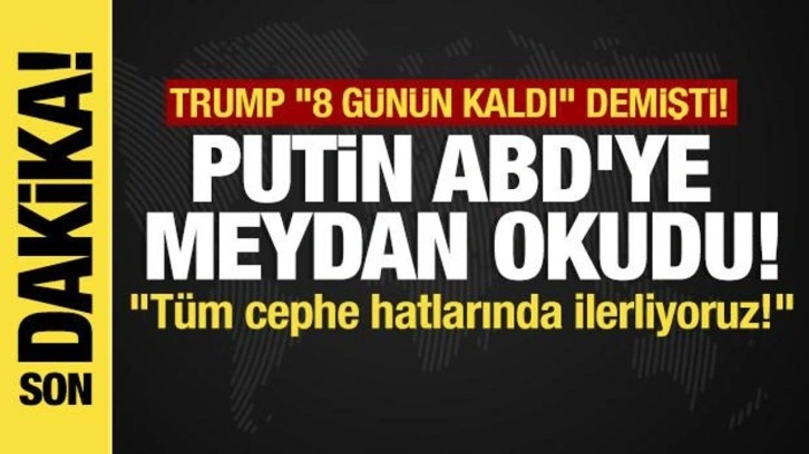 Son dakika...Putin'den flaş Ukrayna açıklaması: "Birliklerimiz tüm cephelerde ilerliyor!&q