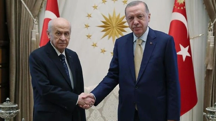Son olarak 9 Kasım'da g&ouml;r&uuml;şm&uuml;şlerdi! Erdoğan ile Bah&ccedil;eli arasında s&uuml;rpriz zirve