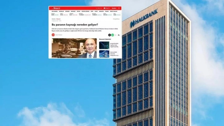 Sözcü ‘Halkbank’ hakkındaki yalan haberine tekzip yayımladı