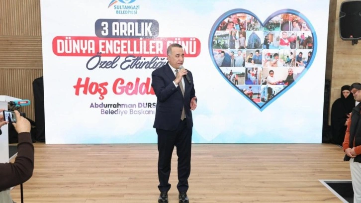 Sultangazi Belediyesi'nden engelli bireylere özel etkinlik