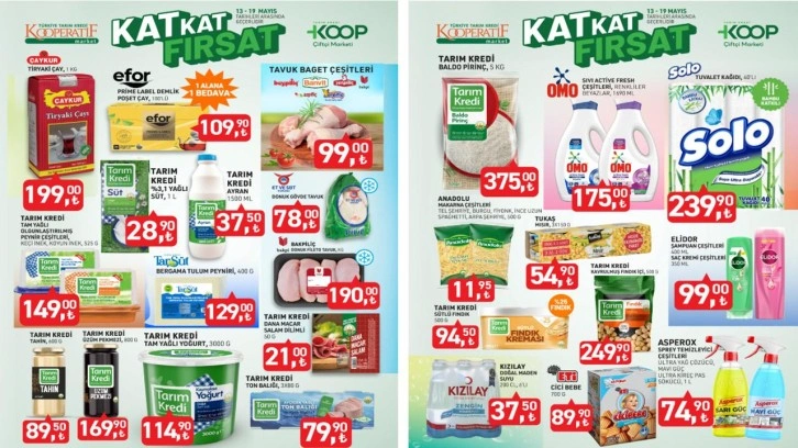 Tarım Kredi Kooperatif Market'ten keyifleri yerine getiren haber! Fiyatlar eridi