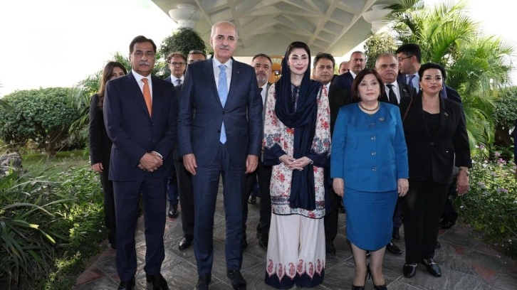 TBMM Başkanı Kurtulmuş, Pencap Eyaleti Başbakanı Şerif ile görüştü