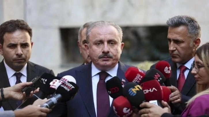 TBMM'deki '&ccedil;eki&ccedil;li şov' yapan CHP'li Milletvekili'ne Mustafa Şentop'ta
