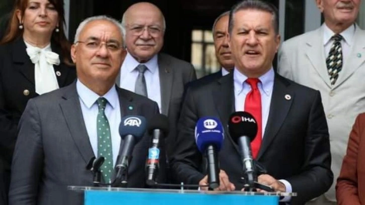 TDP Genel Başkanı Sarıg&uuml;l, DSP lideri Aksakal&rsquo;ı ziyaret etti