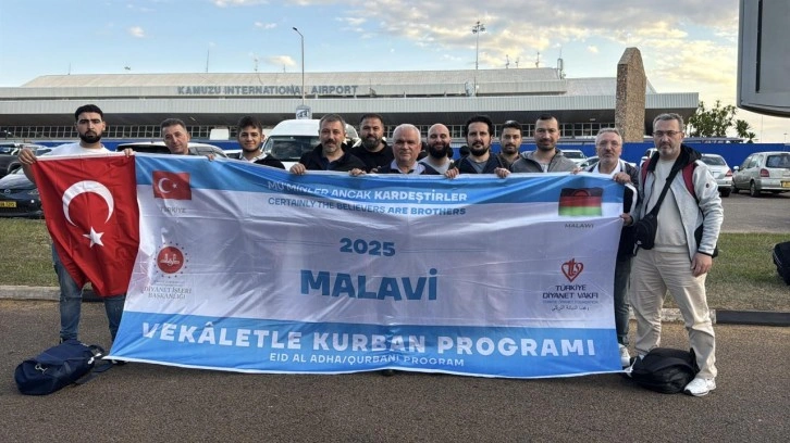 TDV'den Malavi'ye kurban yardımı: 10 bin aileye umut