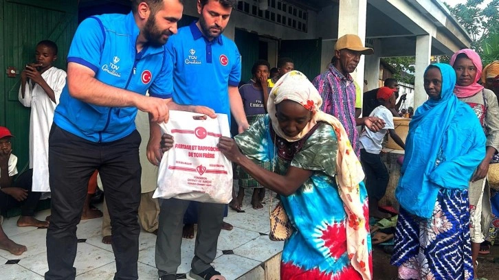 TDV, Madagaskar'da 4 bin 900 hisse kurban etini ihtiyaç sahiplerine ulaştırıyor
