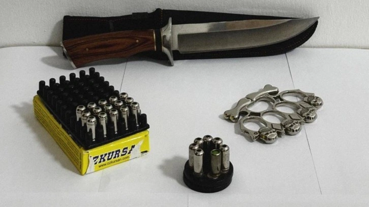 Tekirdağ'da operasyon! Silah ve muşta ele geçirildi
